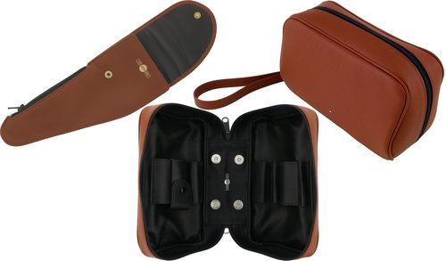 Dunhill Pipes Terracotta Pfeifentaschen Pfeifenzubehör der Serie Dunhill Pipes Terracotta Pfeifentaschen
