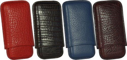 Zigarrenzubehör der Serie Martin Wess Cigarillo leather etui collection