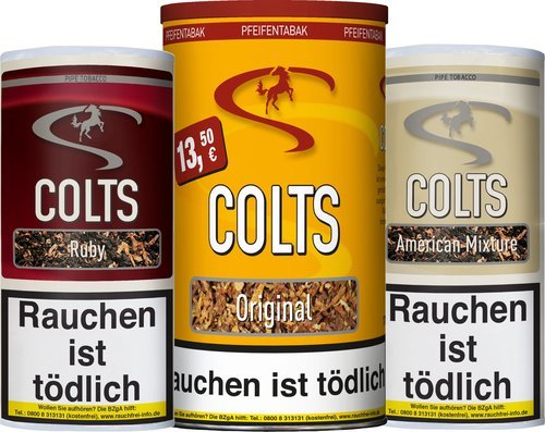 Colts Pfeifentabak Tabak der Serie Colts Pfeifentabak