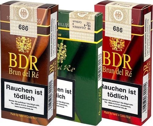 Zigarren der Serie Brun del Ré Mini Cigars