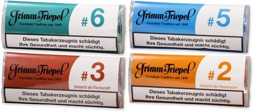 Tabak der Serie Grimm &amp; Triepel Kautabak