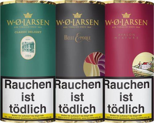 Tabak der Serie W.O. Larsen Pfeifentabak