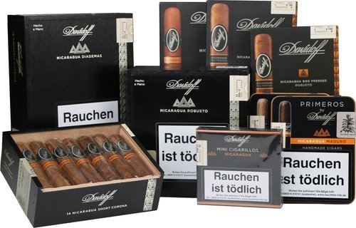 Zigarren der Serie Davidoff Nicaragua