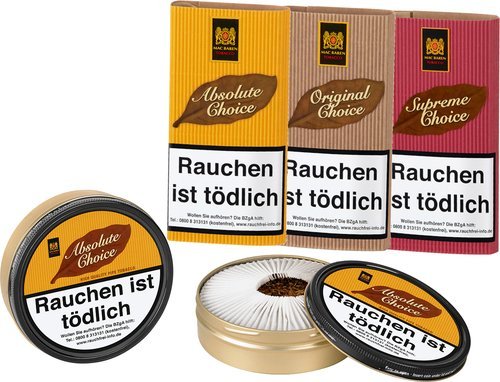 Tabak der Serie Mac Baren Choice Pfeifentabak