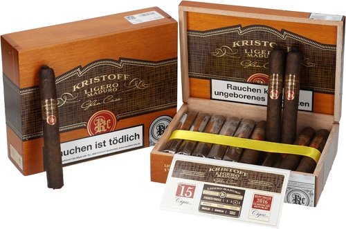 Zigarren der Serie Kristoff Ligero Maduro