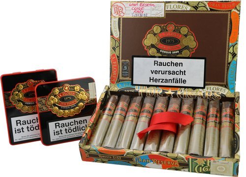 A. Flores Gran Reserva Corojo Zigarren der Serie A. Flores Gran Reserva Corojo