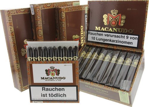 Macanudo Maduro Zigarren der Serie Macanudo Maduro
