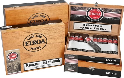Zigarren der Serie Eiroa CBT Maduro