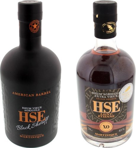 Spirituosen der Serie Habitation Saint-Etienne HSE Rum