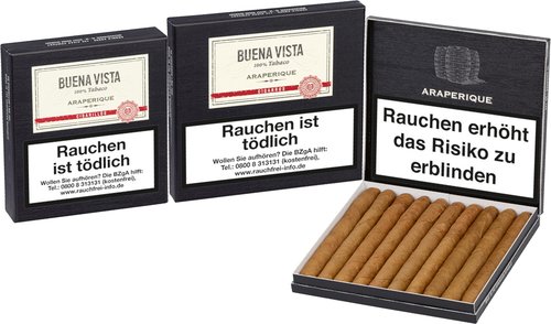 Buena Vista Araperique Zigarillos Zigarillos der Serie Buena Vista Araperique Zigarillos