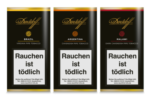 Tabak der Serie Davidoff Discovery Pfeifentabak
