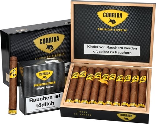 Zigarren der Serie Corrida Dominican Republic