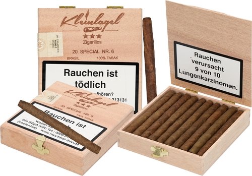 Zigarillos der Serie Kleinlagel Cigarillos (formerly Messmer)