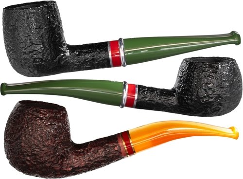 Pfeifen der Serie Savinelli St. Nicholas Pfeifen