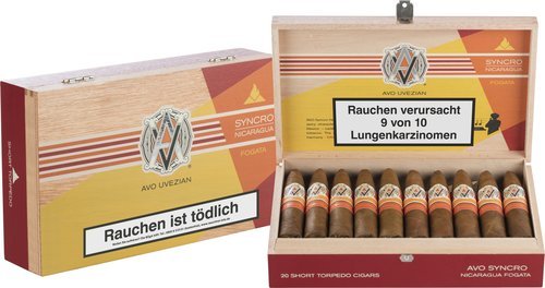 AVO Syncro Nicaragua Fogata Zigarren der Serie AVO Syncro Nicaragua Fogata