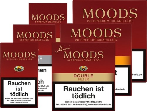 Moods Cigarillos Zigarillos der Serie Moods Cigarillos