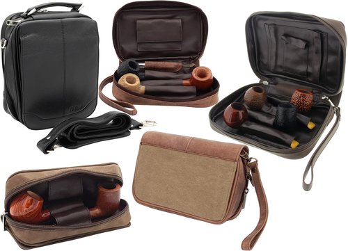 Pfeifenzubehör der Serie Guy Janot Pipebags