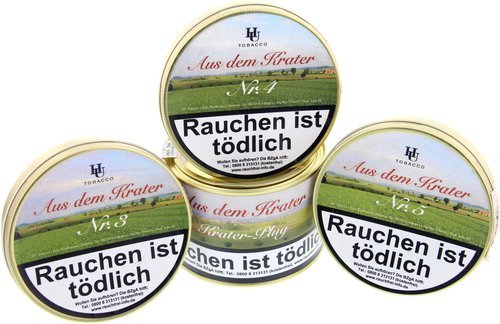Tabak der Serie HU Tobacco Aus dem Krater