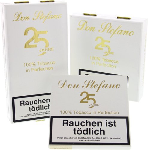 Zigarren der Serie Don Stefano 25 Jahre