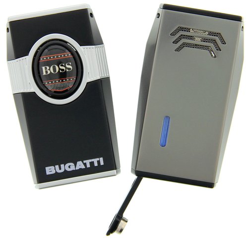 Bugatti BOSS Twin-Jet Cigar Lighter Zigarrenzubehör der Serie Bugatti BOSS Twin-Jet Cigar Lighter