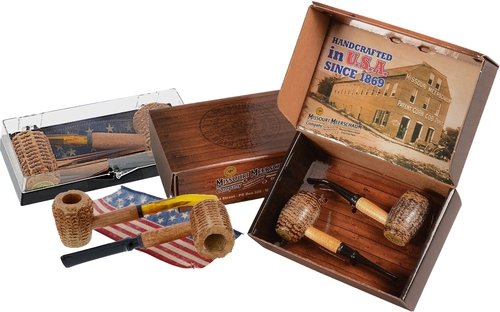 Pfeifen der Serie Missouri Meerschaum Pfeifen Geschenksets