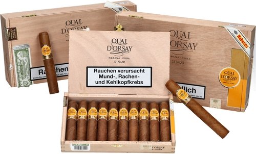 Zigarren der Serie Quai d'Orsay Zigarren