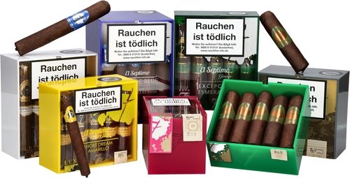 Zigarren der Serie El Septimo Luxus (10 Year Tobacco)