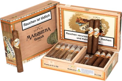 Zigarren der Serie Gurkha Marquesa