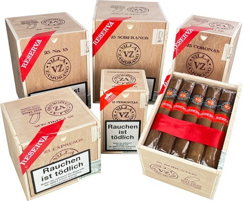 Zigarren der Serie Villa Zamorano Reserva