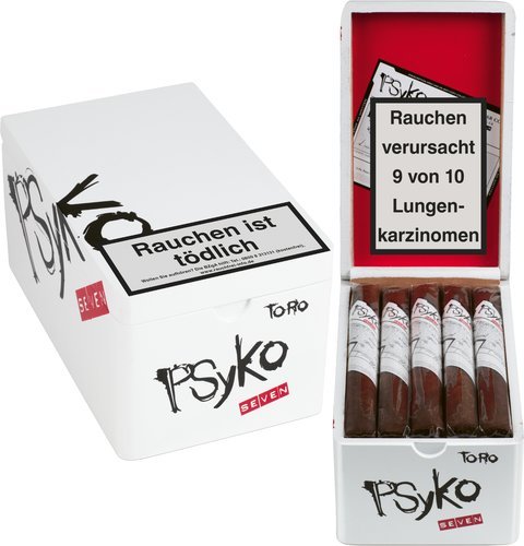 Psyko Seven Natural Zigarren der Serie Psyko Seven Natural