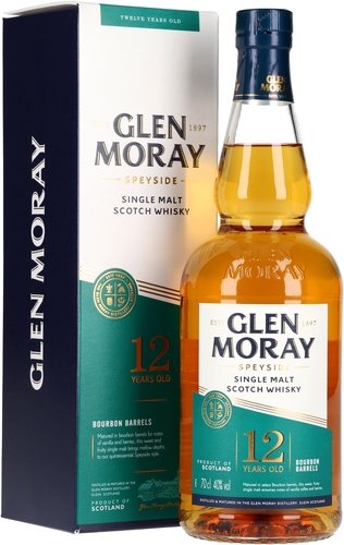 Spirituosen der Serie Glen Moray Single Malt Whisky