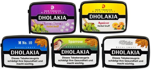 Tabak der Serie Dholakia Snuff