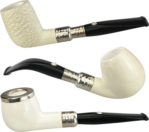 Pfeifen der Serie Barling Ivory (Meerschaum)