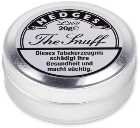 Hedges Snuff Tabak der Serie Hedges Snuff