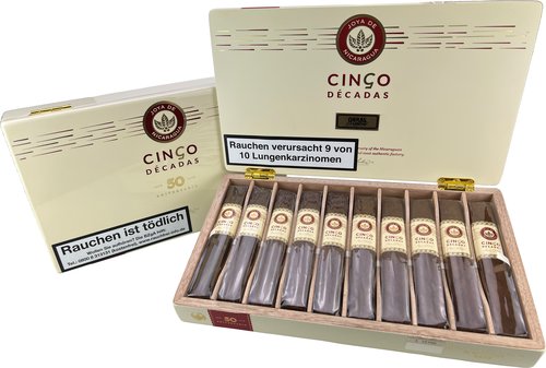 Zigarren der Serie Joya de Nicaragua Cinco Decadas