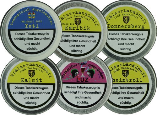 Tabak der Serie Pfälzer Landsnuff Schnupftabak