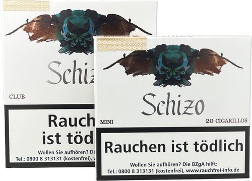 Asylum Schizo Zigarillos Zigarillos der Serie Asylum Schizo Zigarillos