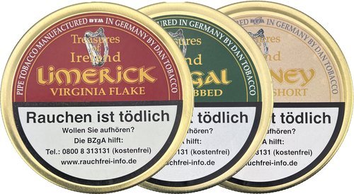 Dan Tobacco Treasures of Ireland Tabak der Serie Dan Tobacco Treasures of Ireland