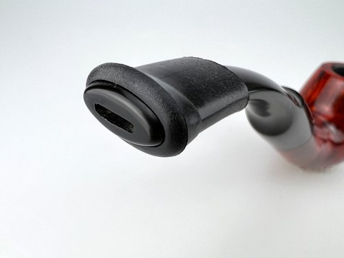 Pfeifenzubehör der Serie Brebbia Mundstück Schutz Gummi