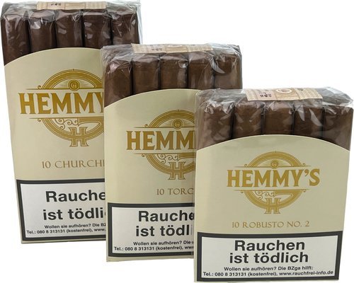 Hemmys Bundles Zigarren der Serie Hemmys Bundles