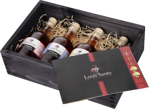 Spirituosen der Serie Louis Santo Rum Tasting Set