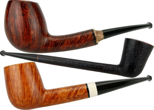Pfeifen der Serie Bruno Nuttens Freehand pipes