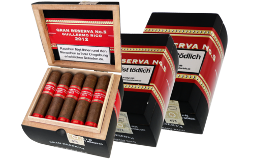 Guillermo Rico Gran Reserva No. 5 2012 Zigarren der Serie Guillermo Rico Gran Reserva No. 5 2012