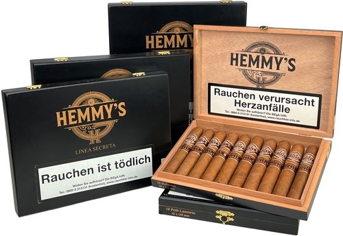 Hemmys Linea Secreta Zigarren der Serie Hemmys Linea Secreta