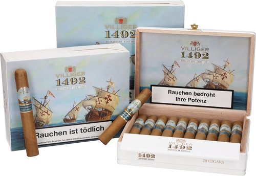 Zigarren der Serie Villiger 1492 Discovery Edition