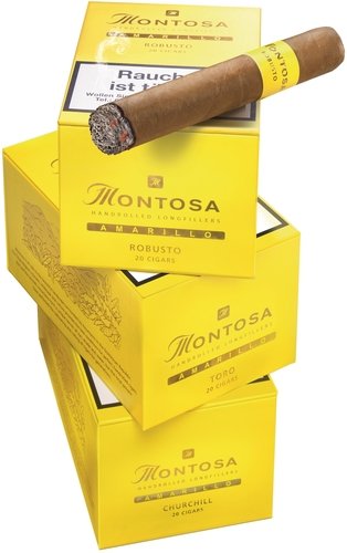 Montosa Amarillo Zigarren der Serie Montosa Amarillo