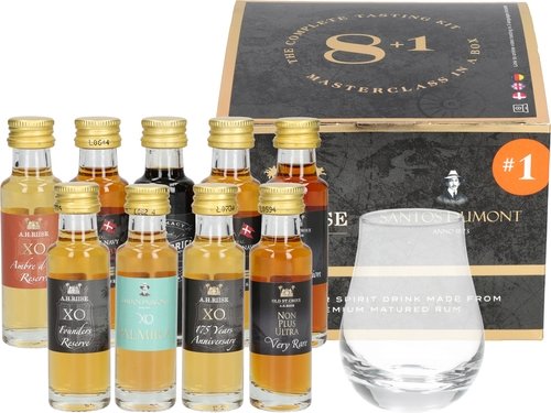 A.H. Riise Rum Tasting Kit Spirituosen der Serie A.H. Riise Rum Tasting Kit