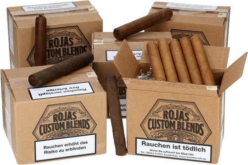 Rojas Custom Blends Zigarren der Serie Rojas Custom Blends