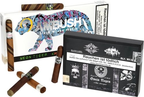 Black Works Studio Sampler Zigarren der Serie Black Works Studio Sampler