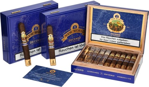 Zigarren der Serie A.J. Fernandez New World Decenio